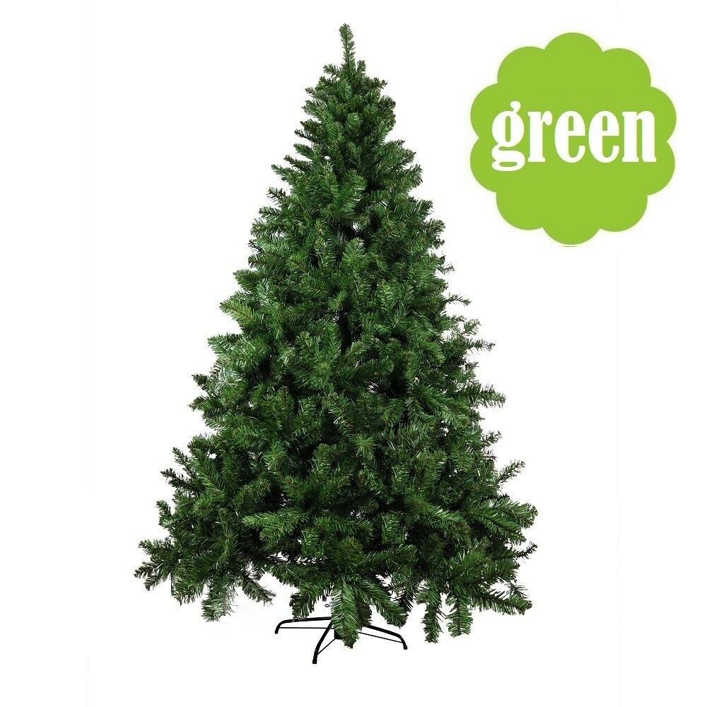 5/6/7ft Green Pvc Artificial Christmas Holiday Tree W/stand Small- Big